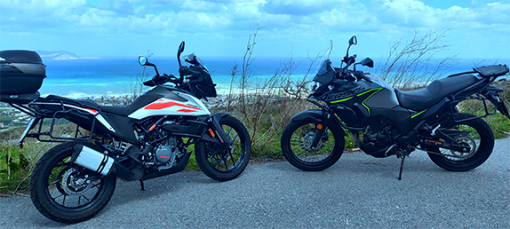 KTM 390 Adventure - Kawasaki Versys 300X